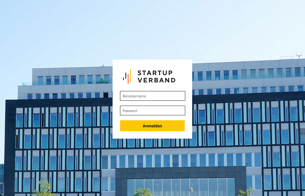 Mitgliedermodul Startup Verband