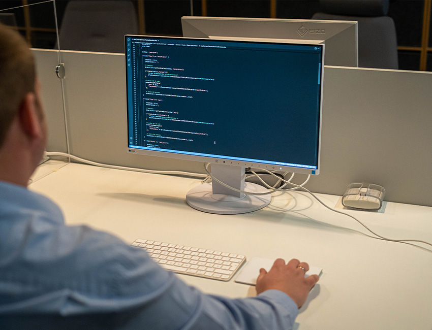 Wir entwickeln Ihre Webanwendung. Digital, skalierbar, benutzer­freundlich.